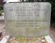 Headstone of Jan Cornelis and Dirkje van Osnabrugge